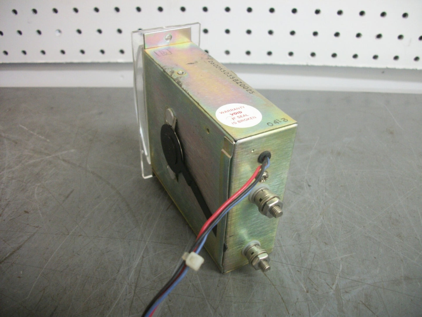 GASTON COUNTY DC AMPS AMMETER PANEL METER 2602K5035BZ0025 0-15AMP