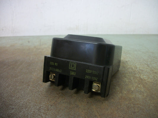 SQUARE D MAGNETIC COIL FOR SIZE 3 31074-400-47 240VCOIL