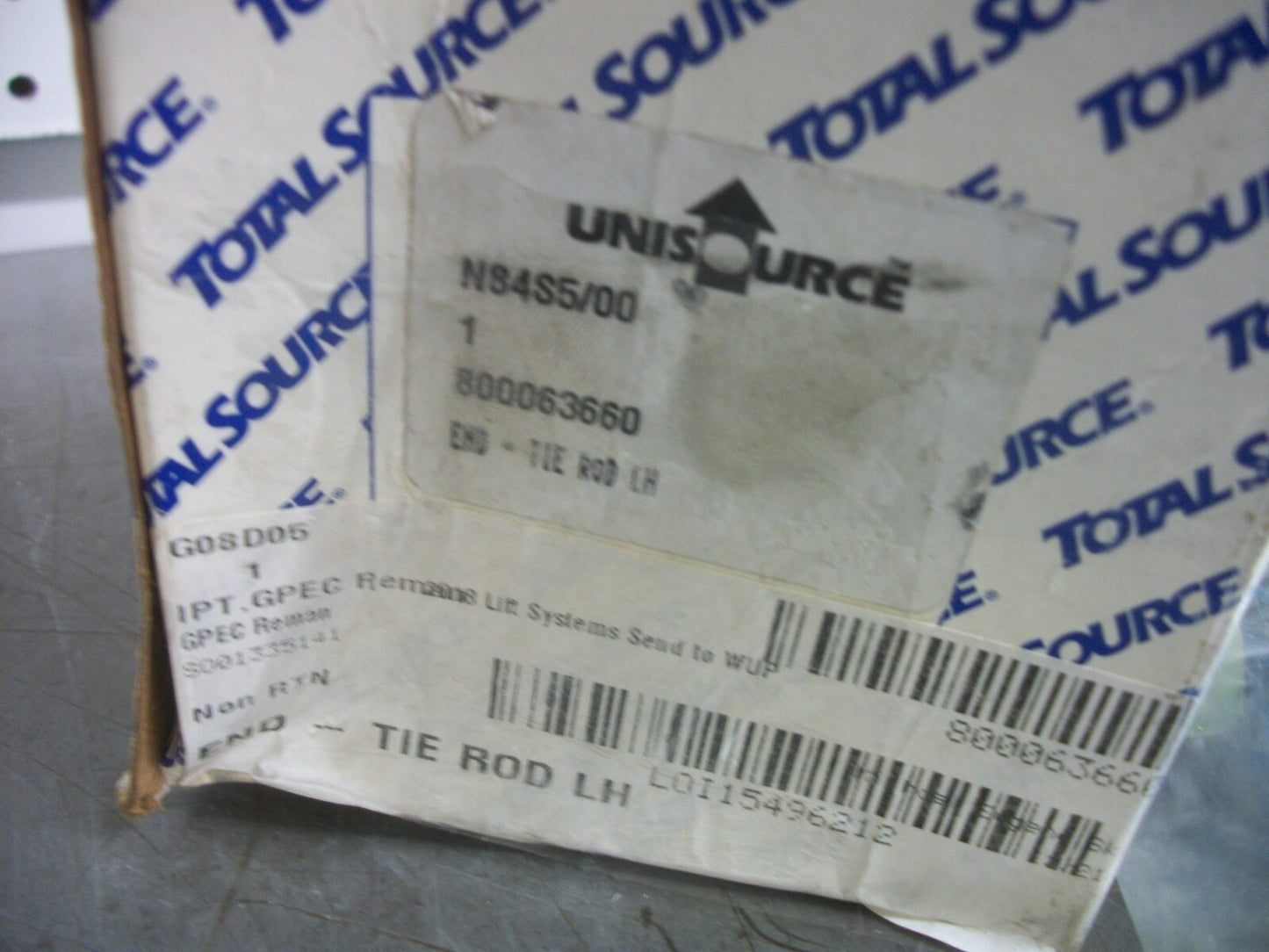 TOTAL SOURCE UNISOURCE TIE ROD END 800063660 NIB