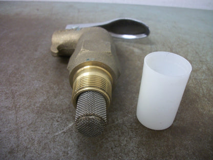 JUSTRITE BRASS SAFETY DRUM PETROLEUM GAS FAUCET SPIGOT 8-902 NOB