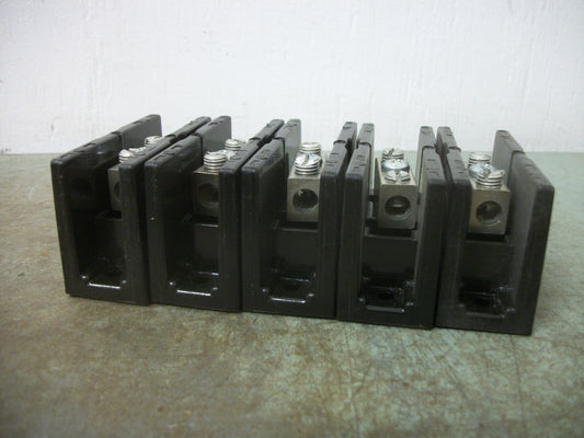 MARATHON LOT OF 5 TERMINAL BLOCKS 1421552 115AMP 600VOLT 1POLE