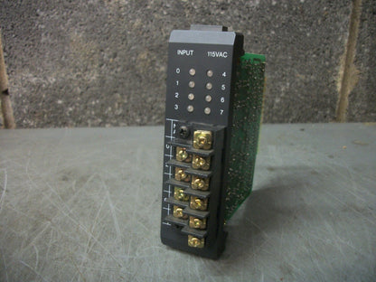 GE FANUC 8-CIRCUIT 115VAC INPUT MODULE IC610MDL125A