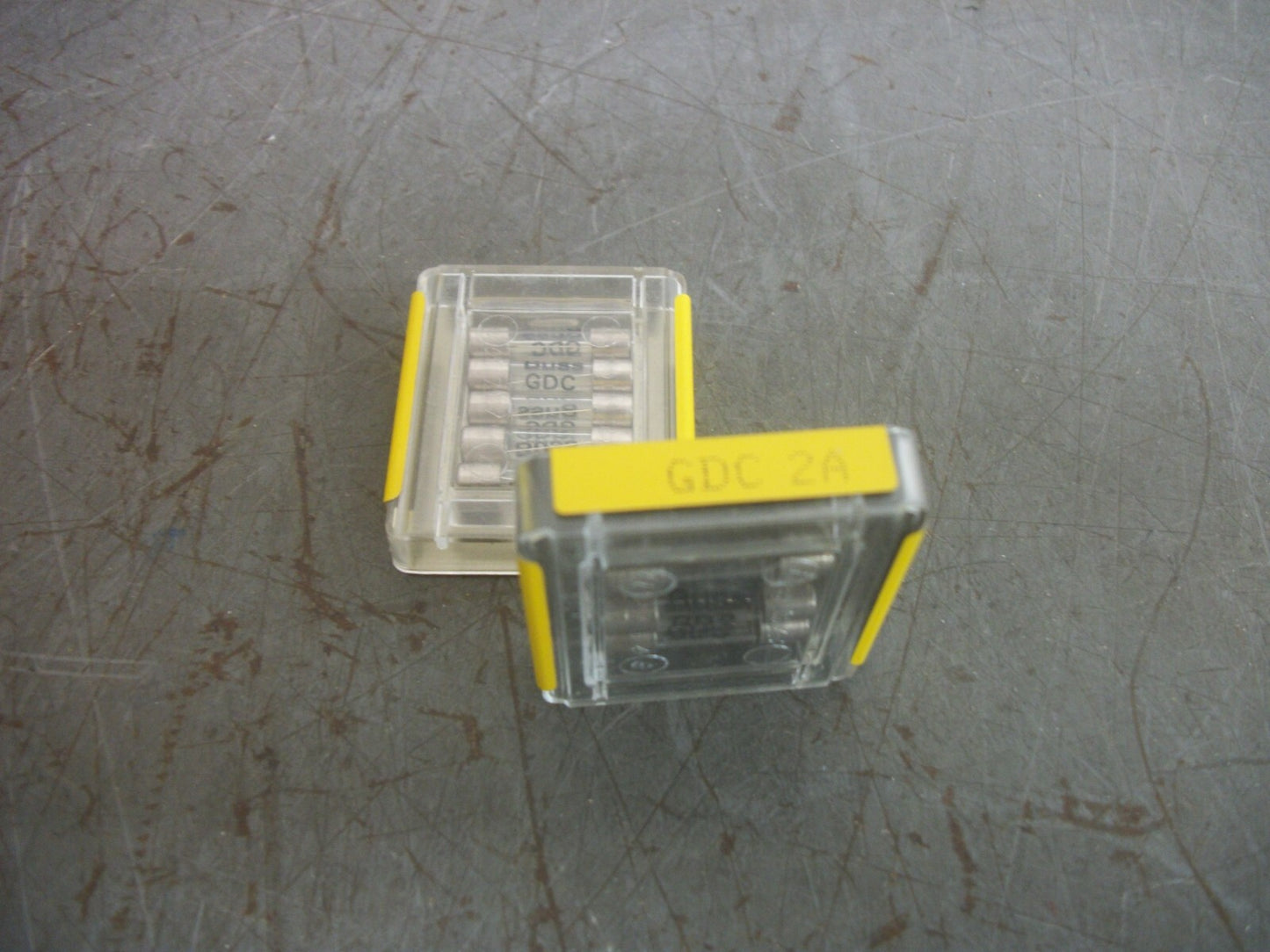 BUSSMANN LOT OF 10 CARTRIDGE FUSES GDC2A 2AMP 250VOLT NEW