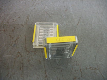 BUSSMANN LOT OF 10 CARTRIDGE FUSES GDC2A 2AMP 250VOLT NEW