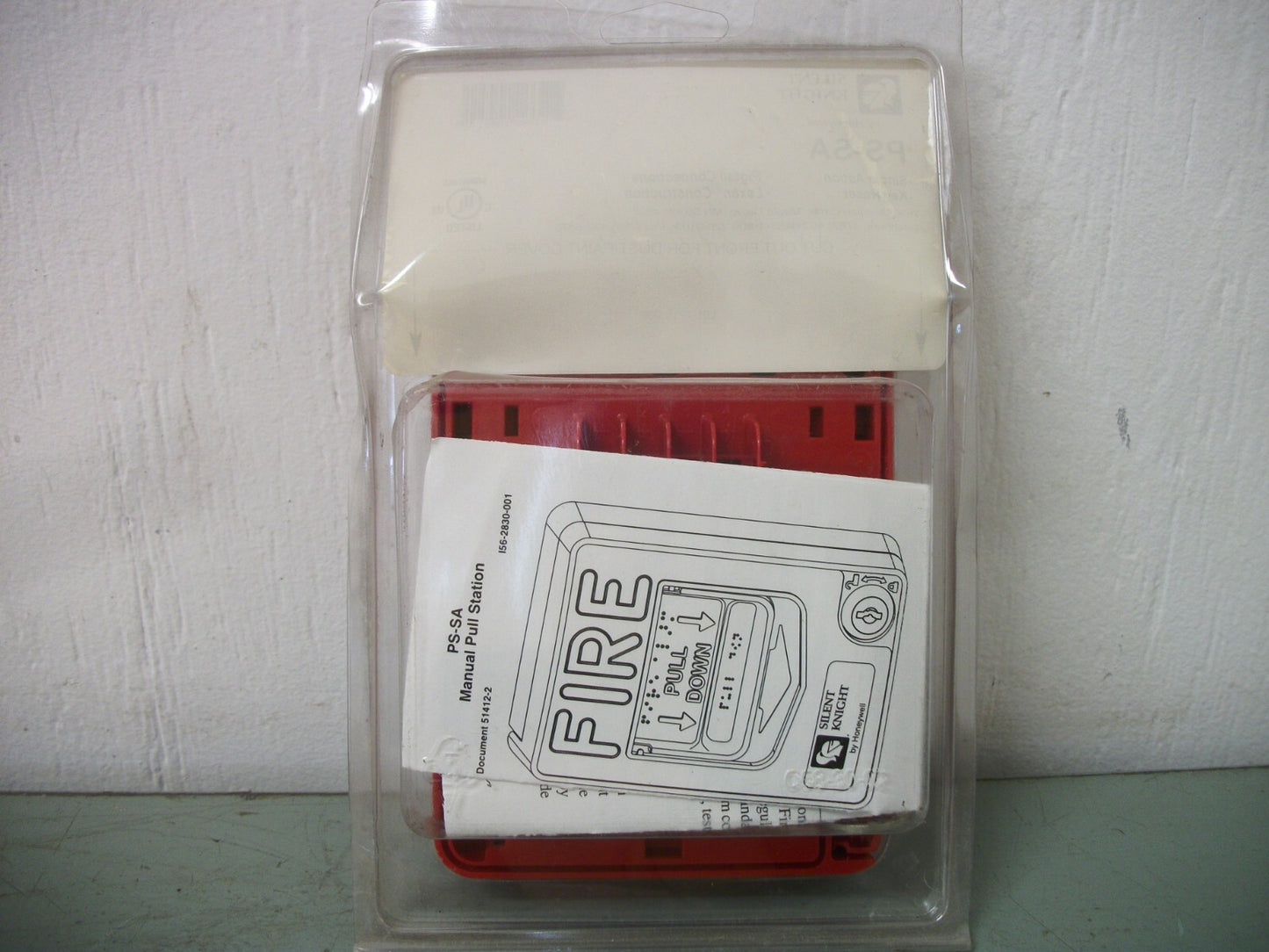 HONEYWELL SILENT KNIGHT FIRE PULL DOWN STATION PS-SA NEW