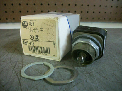 ALLEN-BRADLEY ILLUMINATED INDICATOR LIGHT 800T-P16 120VOLT NIB