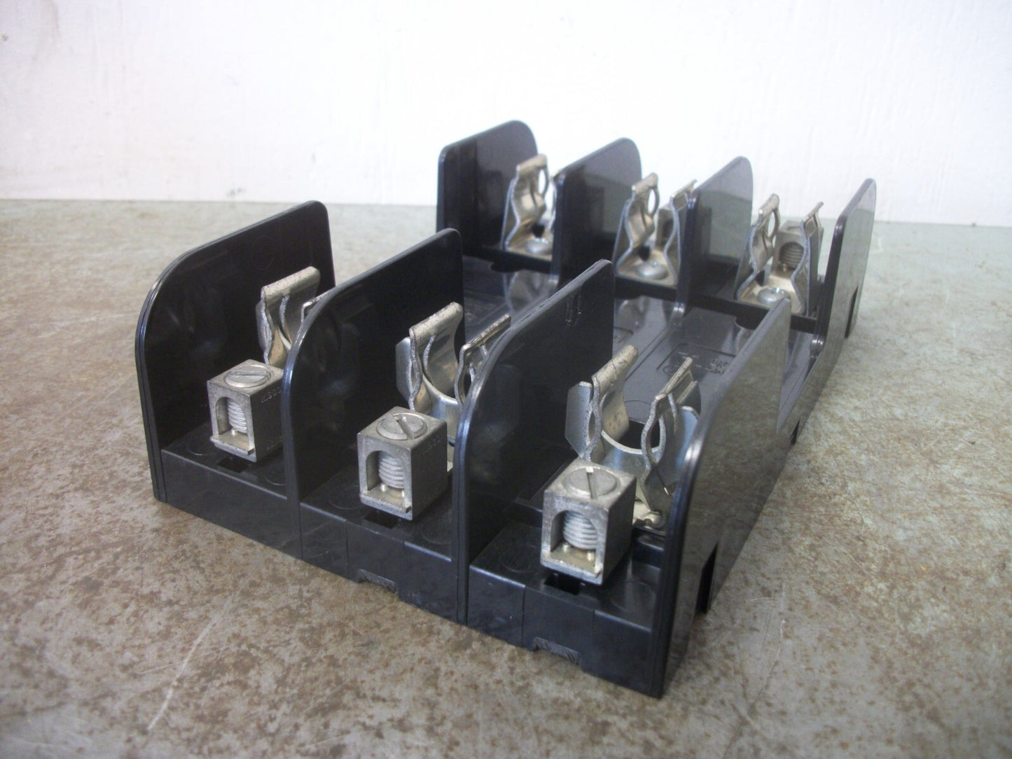 GOULD SHAWMUT CLASS R FUSEHOLDER 60308R 30AMP 600VOLT 3POLE NOB