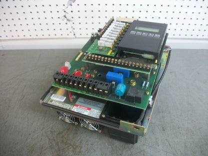 ALLEN-BRADLEY AC DRIVE 1336F-BRF100-AN-EN-HASP-L6 3PH 460VOLT 22AMP