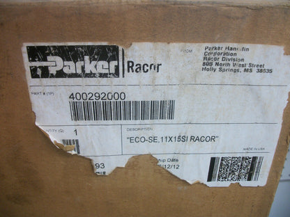 PARKER ECO-SE SIDE INLET SPIN-ON DISPOSABLE 11X15SI AIR CLEANER 400292000 NIB