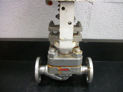 VALTEK YKV FLOWSERVE SIZE 0.5B PNEUMATIC ACTUATOR VALVE M/GV21 150PSI