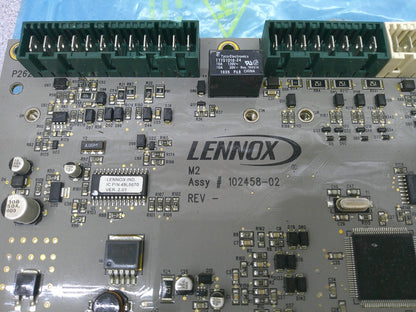 LENNOX MAIN SYSTEM UNIT CONTROLLER MOTHERBOARD 102458-02 REV B V7.06