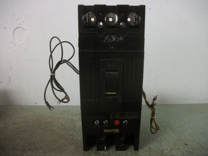 GE TFK CIRCUIT BREAKER TFK236F000 225AMP 600VOLT 3POLE W/200A TRIP SHUNT+ALARM