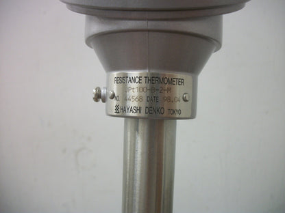 HAYASHI DENKO RESISTANCE THERMOMETER JPt100-B-2-M NOB
