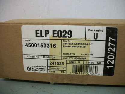 LITHONIA LIGHTING 120/277VOLT BOARD ELP E029 NIB