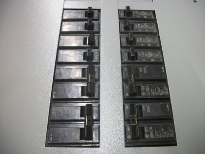 GE RELIAGEAR PANELBOARD INTERIOR AQF1242AB 225A 120/240V 1PH 200A MAIN NIB