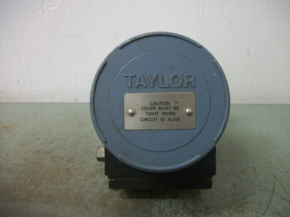TAYLOR 3400T SERIES TRANSMITTER HAST-316/CS 25-200 IN H2O 4-20mA 24VDC
