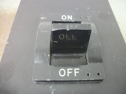 SQUARE D I-LINE LA CIRCUIT BREAKER LA36350 350AMP 600VOLT 3POLE BLACK