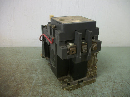 WESTINGHOUSE SIZE 00 MOTOR STARTER A200MACAC 9AMP 120VCOIL 3PH 600V 2HP GRAY