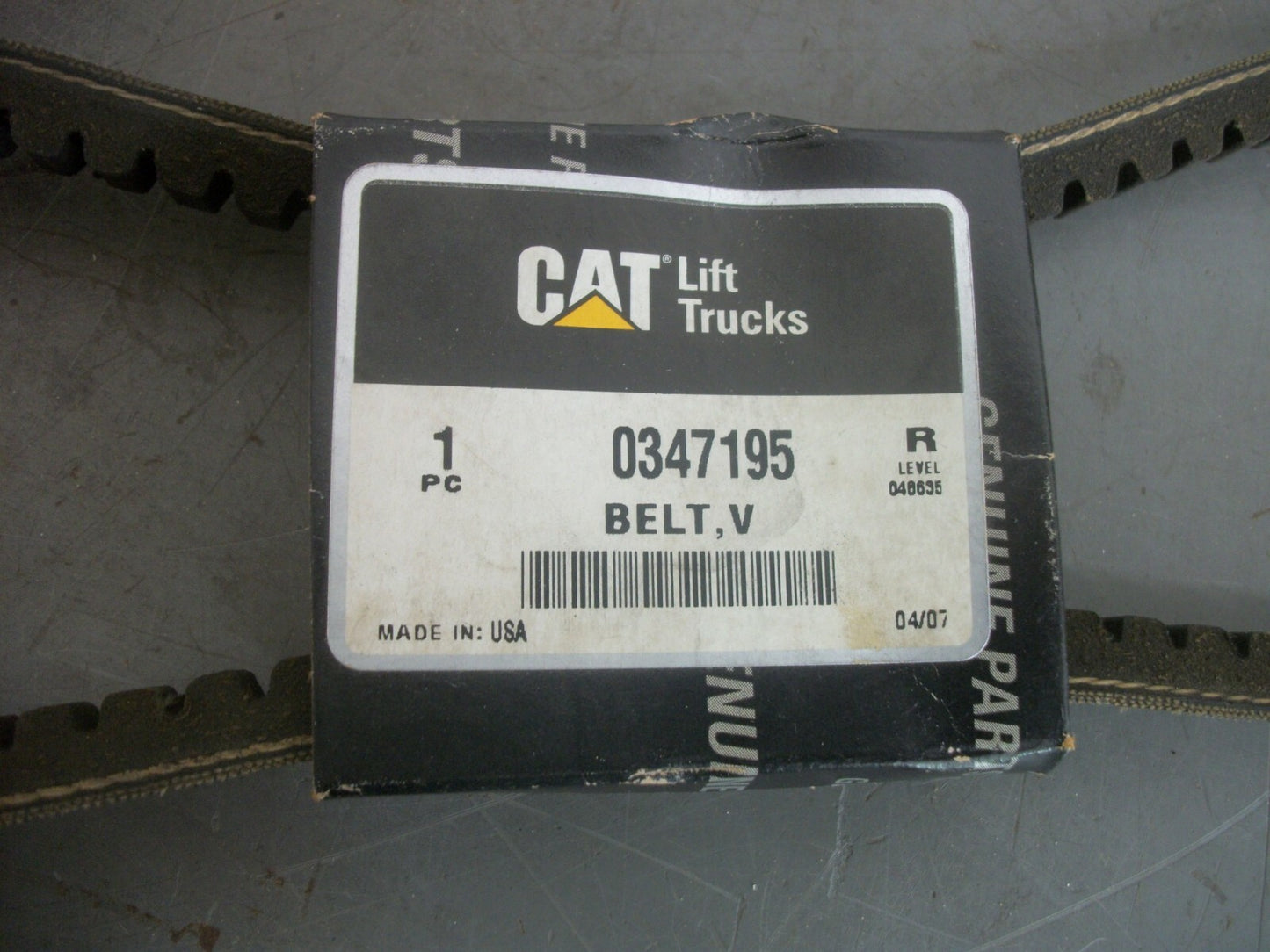 CAT V BELT 0347195 NEW