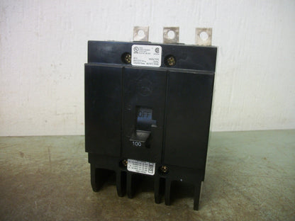 CUTLER-HAMMER GHB CIRCUIT BREAKER GHB3100 100AMP 480VOLT 3POLE NOB