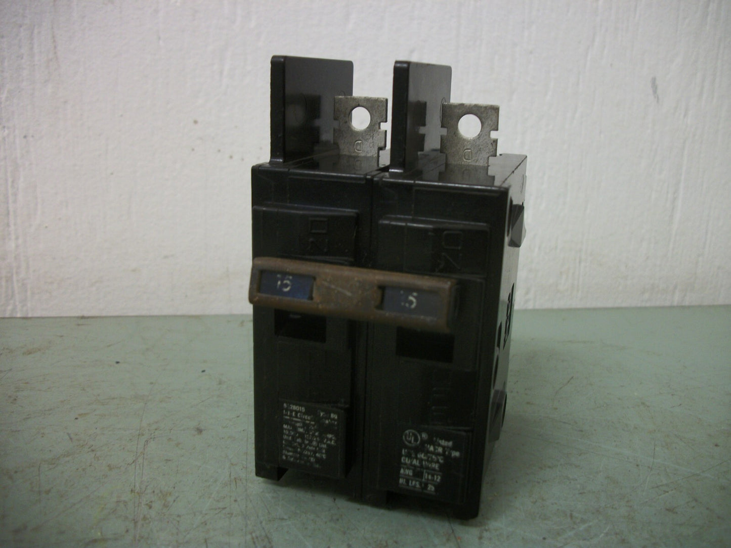 SIEMENS BQ CIRCUIT BREAKER BQ2B015 15AMP 240VOLT 2POLE NOB