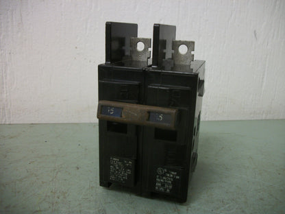 SIEMENS BQ CIRCUIT BREAKER BQ2B015 15AMP 240VOLT 2POLE NOB