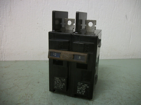 SIEMENS BQ CIRCUIT BREAKER BQ2B015 15AMP 240VOLT 2POLE NOB