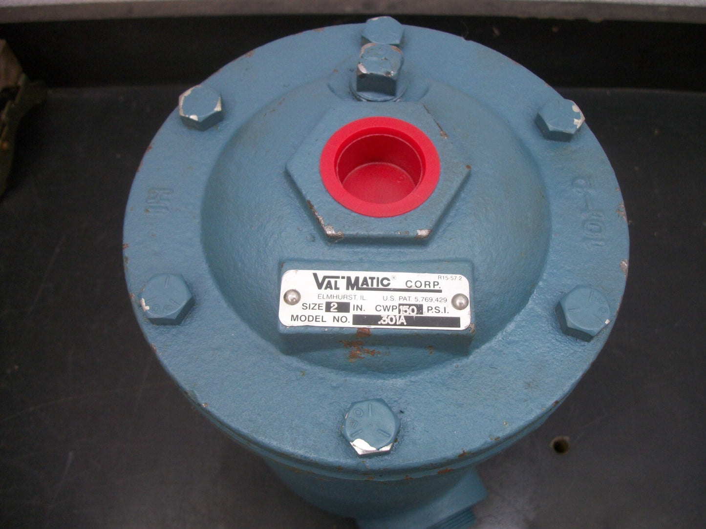 VALMATIC CORP 2" AIR VAC VALVE 301A 150PSI NOB