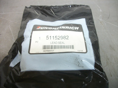 JUNGHEINRICH LOT OF 2 LEAD SEALS 51152982 NEW