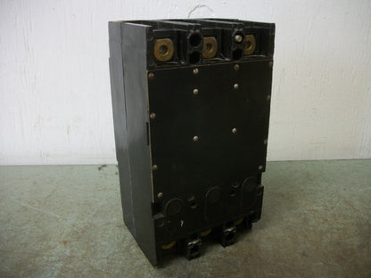 SQUARE D KAL CIRCUIT BREAKER KAL36225 225AMP 600VOLT 3POLE BLACK CHIPPED