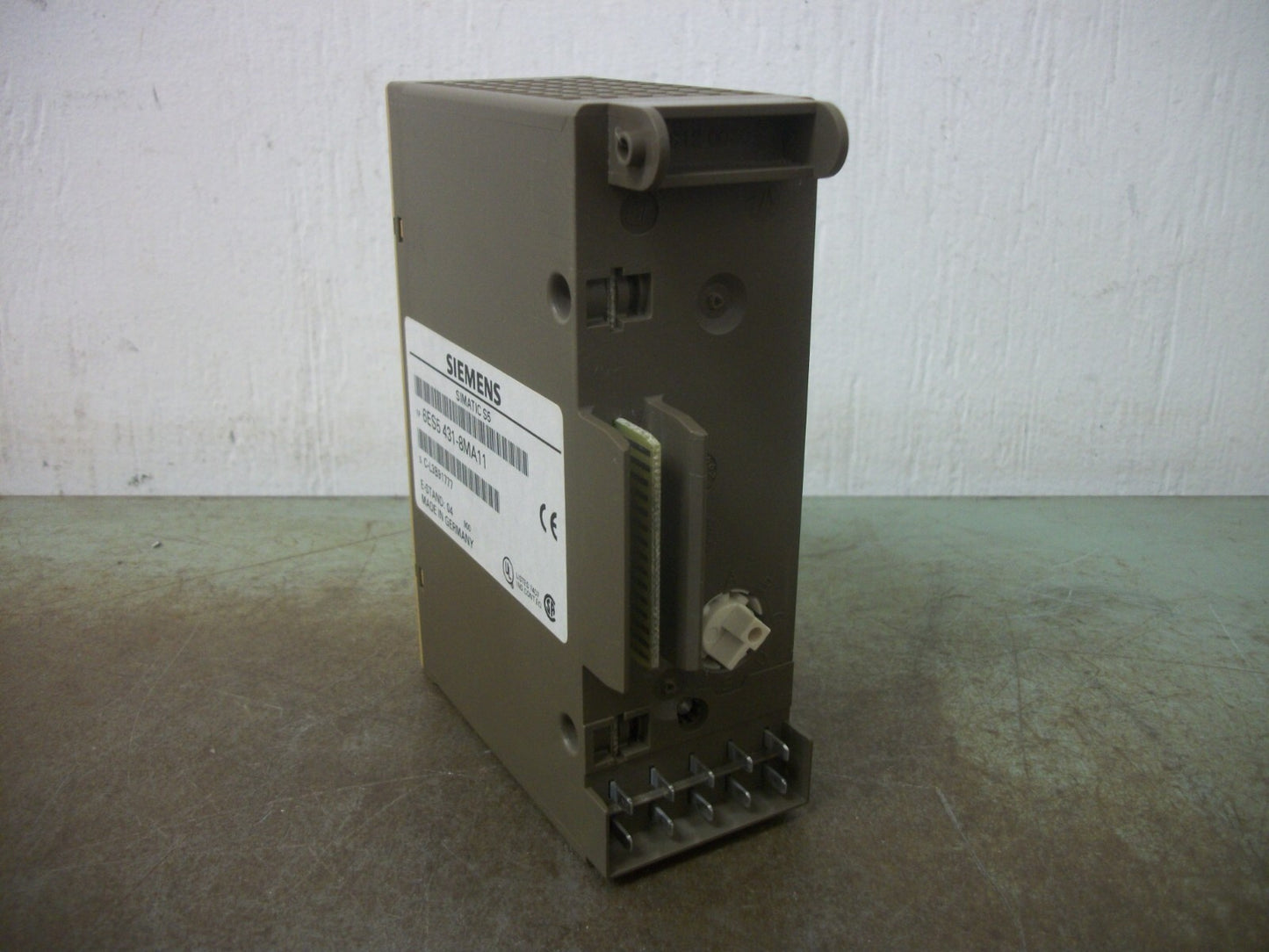 SIEMENS SIMATIC S5 DIGITAL INPUT MODULE 6ES5431-8MA11