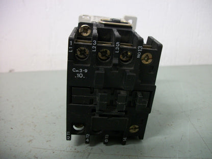 SPRECHER+SCHUH SIZE 00 CONTACTOR CA3-9 25AMP 120VCOIL 3PH 600V 7.5HP