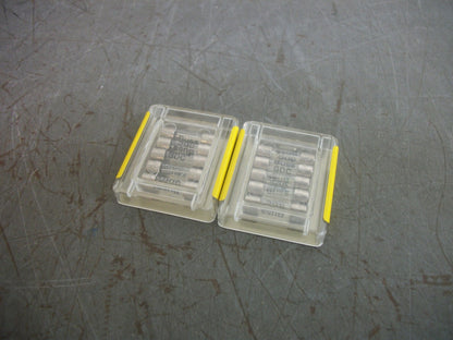 BUSSMANN LOT OF 10 CARTRIDGE FUSES GDC2A 2AMP 250VOLT NEW
