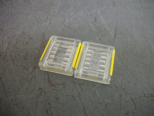 BUSSMANN LOT OF 10 CARTRIDGE FUSES GDC2A 2AMP 250VOLT NEW