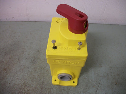 LEVITON ON/OFF TOGGLE DISCONNECT SWITCH TYPE 4,4X,12