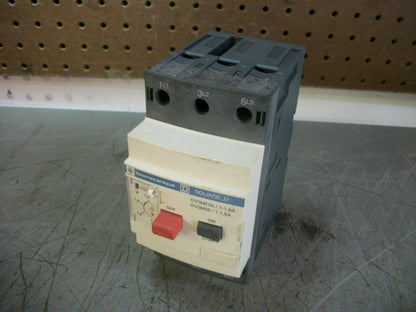TELEMECANIQUE MOTOR CIRCUIT BREAKER GV3M06 GV3ME06 1-1.6AMP