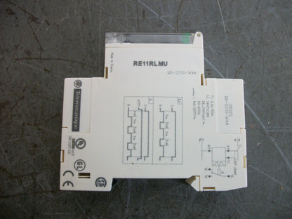 TELEMECANIQUE ASYMMETRICAL FLASHING RELAY RE11RLMU 0.1SEC-100H 24VDC 24-240VAC