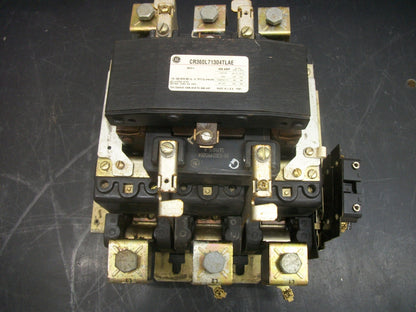 GE 300AMP 3POLE LIGHTING CONTACTOR CR360L71304TLAE 480VCOIL 600VOLT