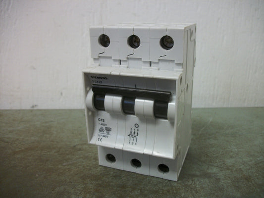 SIEMENS MINI CIRCUIT BREAKER 5SX23C13 13AMP 400VOLT 3POLE