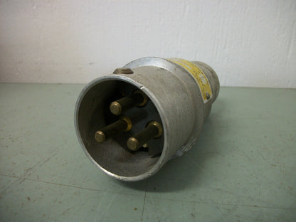 PYLE-NATIONAL PIN & SLEEVE PLUG 386-PR 30AMP 250AMP 3POLE 4W
