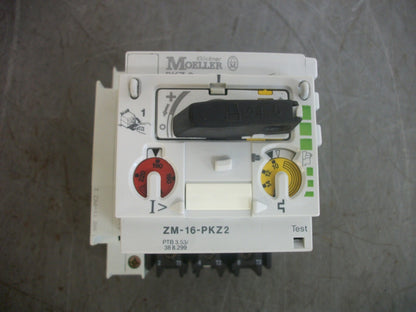 KLOCKNER-MOELLER PKZ2 MOTOR PROTECTOR CIRCUIT BREAKER ZM-16-PKZ2 10-16AMP