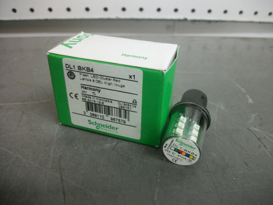 TELEMECANIQUE RED FLASH LED CLUSTER DL1BKB4 NIB