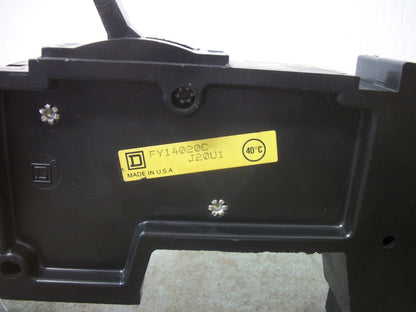 SQUARE D I-LINE FY CIRCUIT BREAKER FY14020C 20AMP 277VOLT 1POLE OLD GRAY
