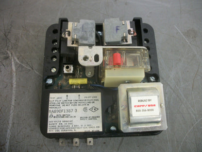 HONEYWELL CAPP USA FLAME RELAY BURNER CONTROL RA890F1387 3