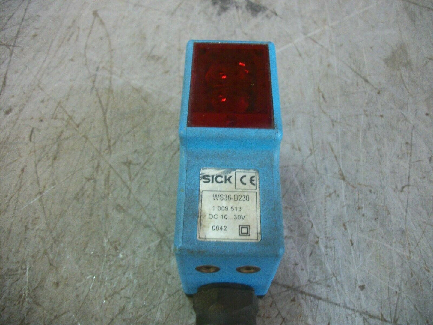 SICK THROUGH-BEAM PHOTOELECTRIC SENSOR TRANSMITTER WS36-D230