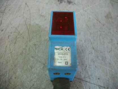 SICK THROUGH-BEAM PHOTOELECTRIC SENSOR TRANSMITTER WS36-D230