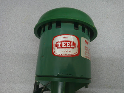 TEEL 1/70HP RECIRCULATING PUMP 1P632B DAYTON 9M669B AC MOTOR 230VOLT 3000RPM
