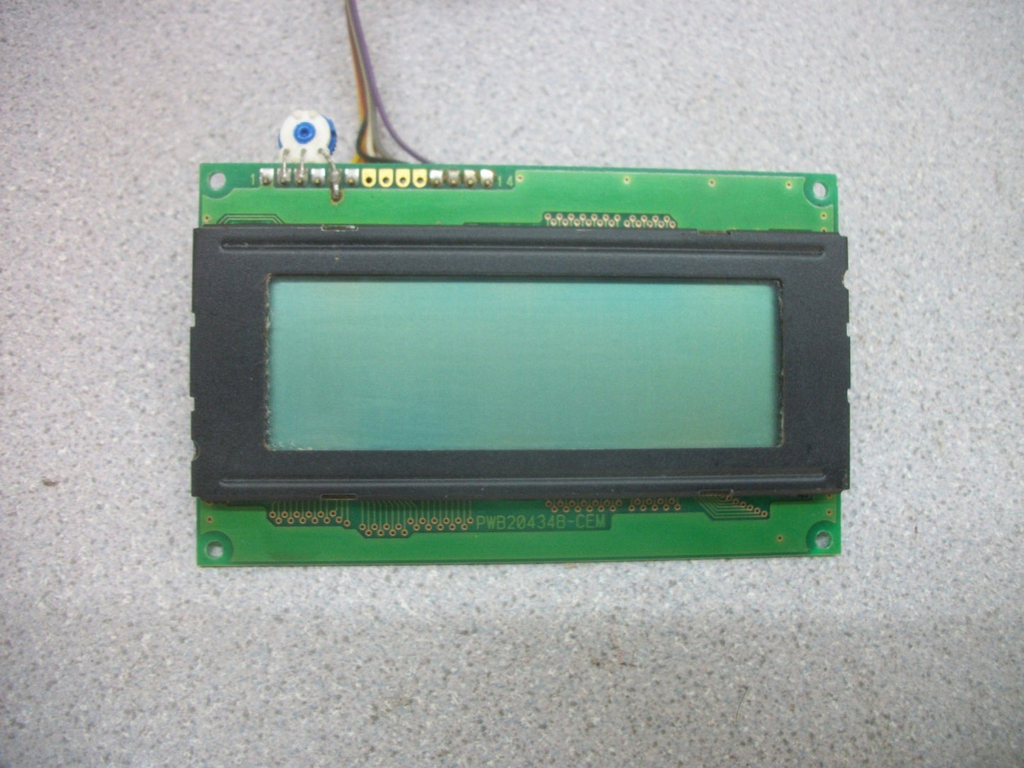 OPTREX DOT MATRIX LCD DISPLAY MODULE DMC20434