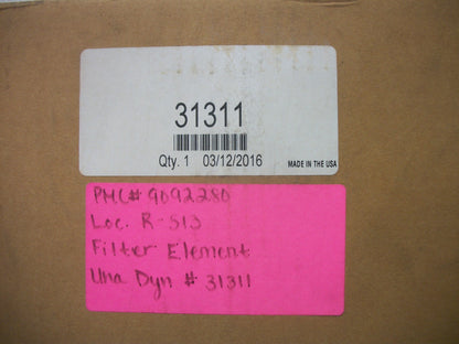 UNADYN FILTER ELEMENT 31311 NIB