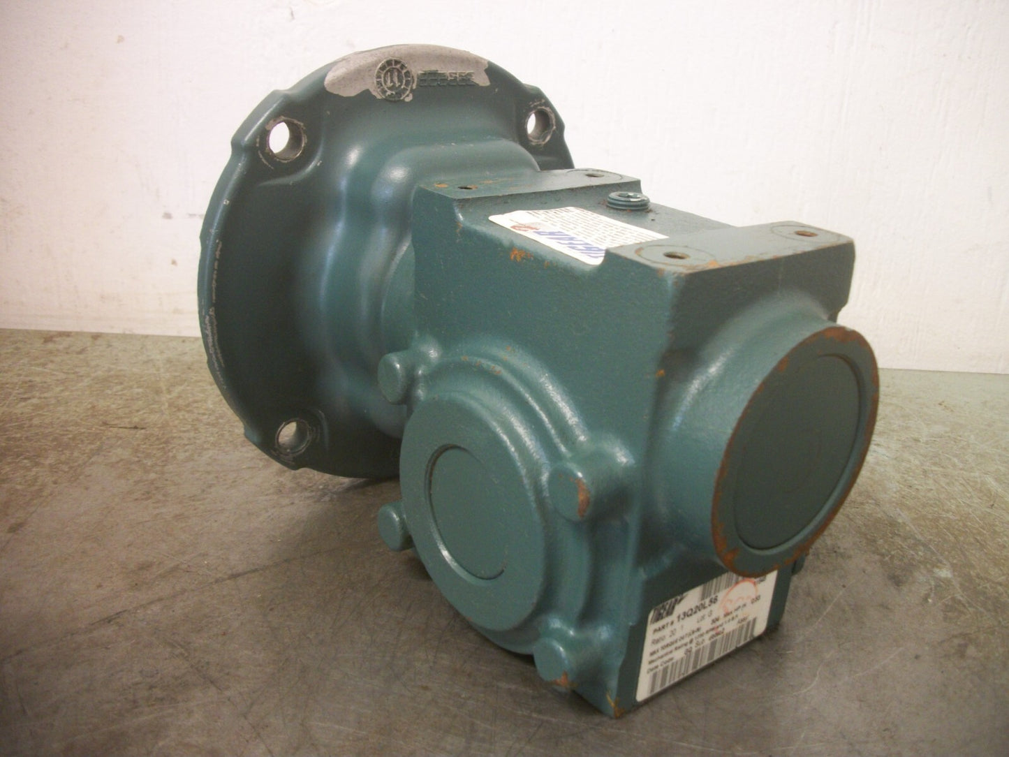 DODGE TIGEAR 20:1 RATIO GEAR REDUCER 13Q20L56 0.53HP 1750RPM